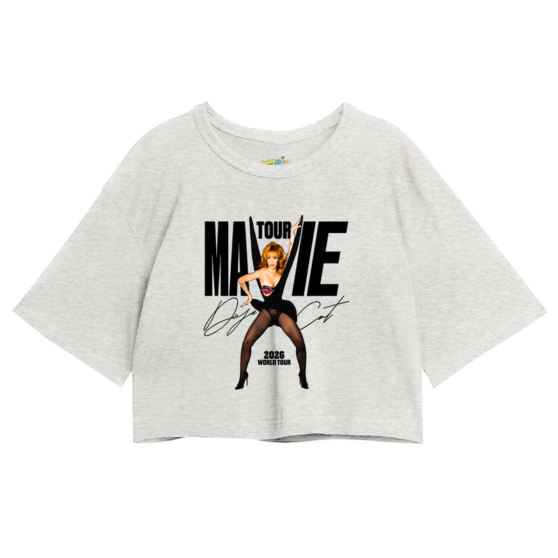 Cropped Oversized Doja Cat Worl Tour 2026