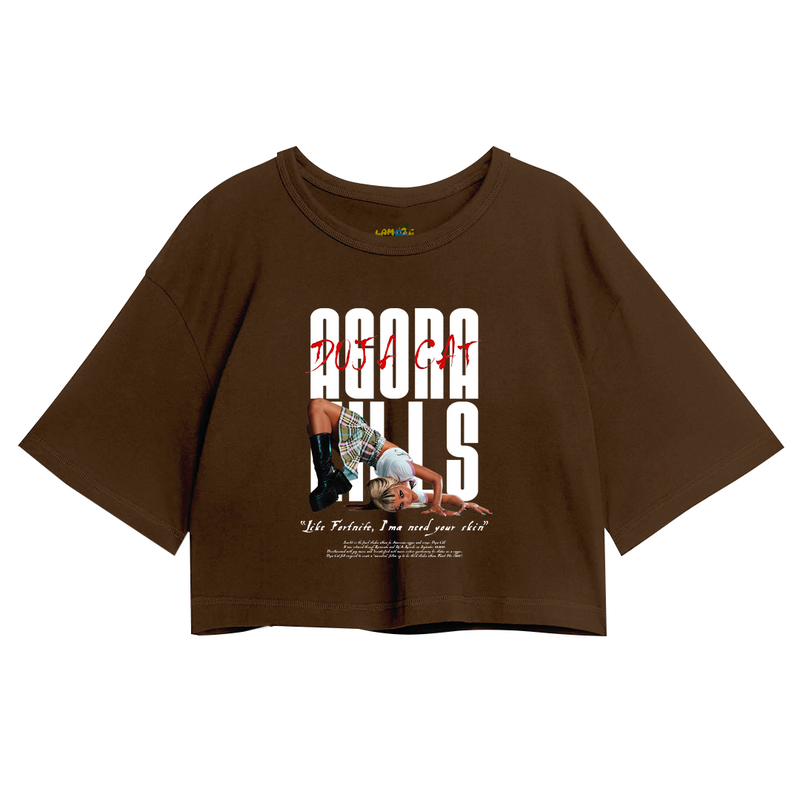 Cropped Oversized Doja Cat Agora Hills