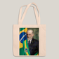 Sacola Ecobag Bolsa 38X40 Algodão- Sigmund Freud psicologo presidente do brasil