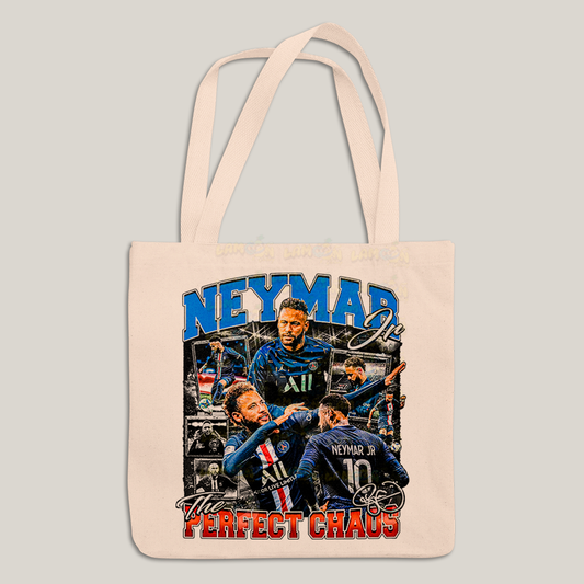 Sacola Ecobag Bolsa 38X40 Algodão Neymar Perfect Chaos