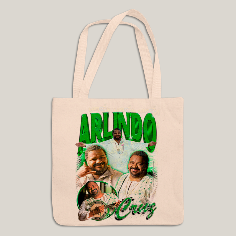 Sacola Ecobag Bolsa 38X40 Algodão- Arlindo Cruz