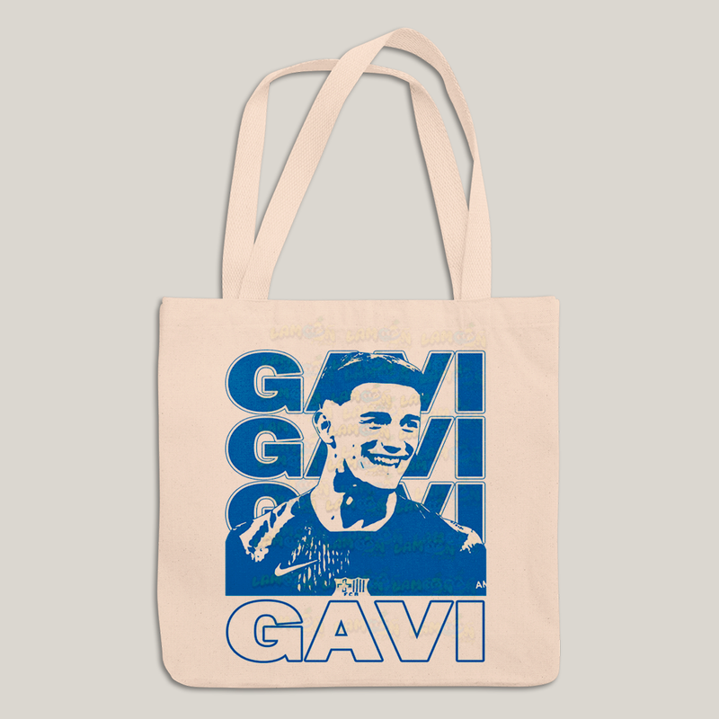 Sacola Ecobag Bolsa 38X40 Algodão- Gavi Barcelona