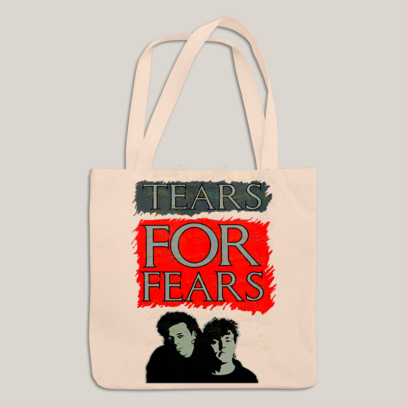 Sacola Ecobag Bolsa 38X40 Algodão Tears For Fears banda