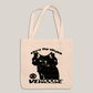 Sacola Ecobag Bolsa 38X40 Algodão-  Vencede gato cat stare the abhss