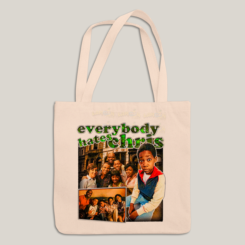 Sacola Ecobag Bolsa 38X40 Algodão- Todo Mundo Odeia o Chris Everybody Hates Chris