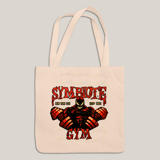 Sacola Ecobag Bolsa 38X40 Algodão Venom Symbiote Academia