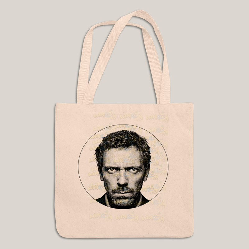 Sacola Ecobag Bolsa 38X40 Algodão- O Doutor House serie de tv