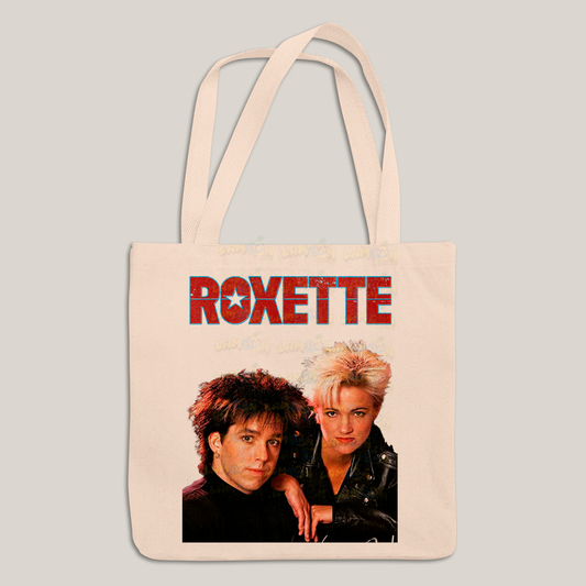 Sacola Ecobag Bolsa 38X40 Algodão Roxette Banda