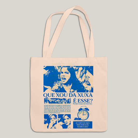 Sacola Ecobag Bolsa 38X40 Algodão-Que Show da Xuxa é Esse Meme