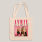Sacola Ecobag Bolsa 38X40 Algodão- Avril Lavigne Pink