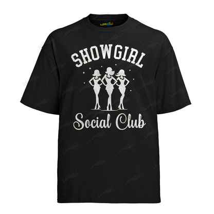 Camiseta Algodão Taylor Swift Showgirl Social Club 1