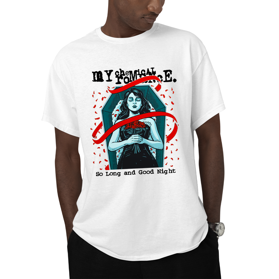Camiseta Algodão My Chemical Romance So Long And Good Night