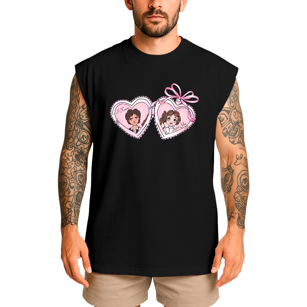 Regata Oversized Casal Star Princesa Leia e Han Solo