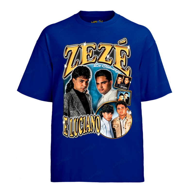 Camiseta Algodão Zezé Di Camargo & Luciano
