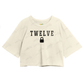 Cropped Oversized Algodão Taylor Swift Twelve Cadeado