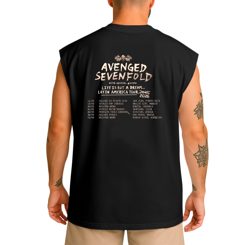 Regata Over Avenged Seven Fold Latin America Tour 2026 FC