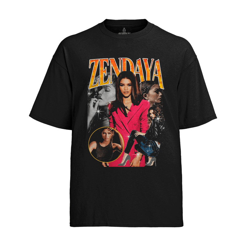 Camiseta Algodão Unissex Zendaya TopModel