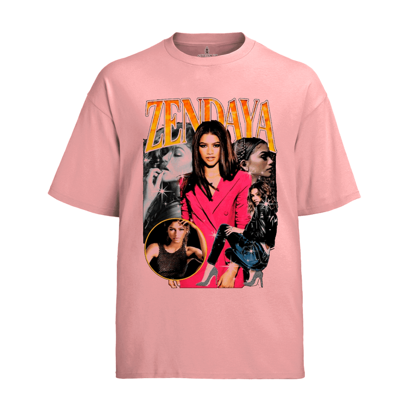 Camiseta Algodão Unissex Zendaya TopModel