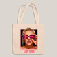 Sacola Ecobag Bolsa 38X40 Algodão Cru Lady Gaga Joanne