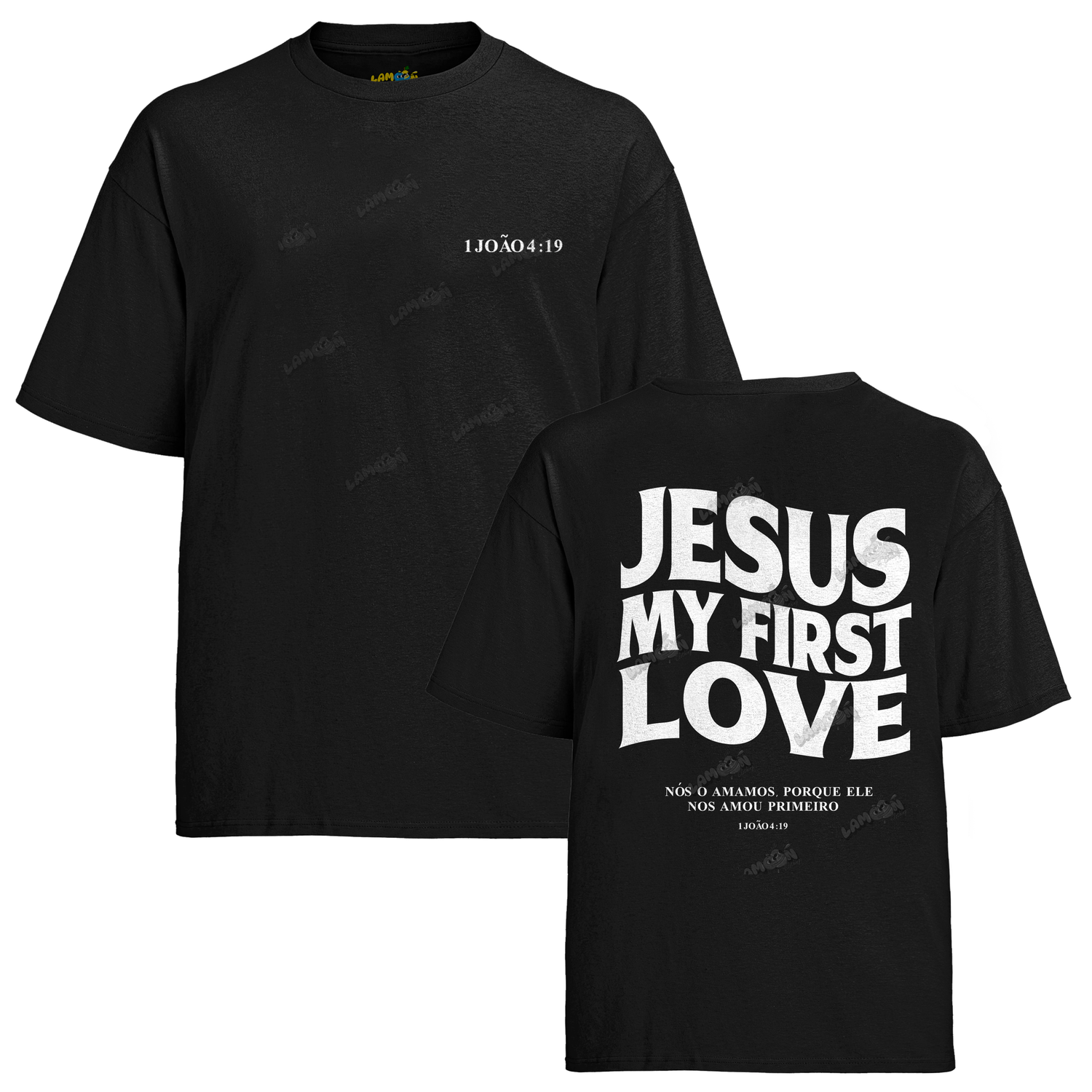 Camiseta Algodão Unissex Jesus My First Love