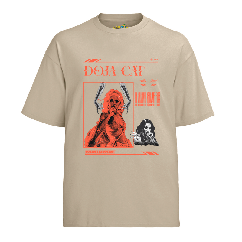 Camiseta Algodão Doja Cat Be Whatever You Want To Be