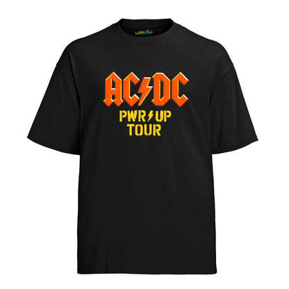 Camiseta Algodão AC PWR World Tour 2026 Datas 1