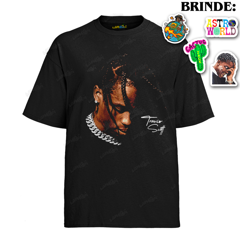 Camiseta Algodão Travis Scott Ciclope 2