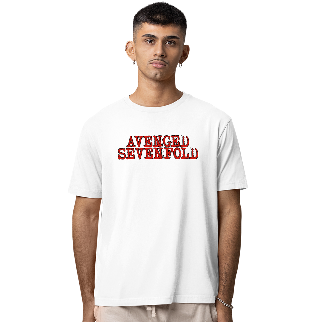 Camiseta Algodão Avenged Seven Fold Nome