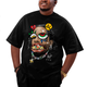 Camiseta Plus Size Algodão Travis Scott Dentes de Ouro