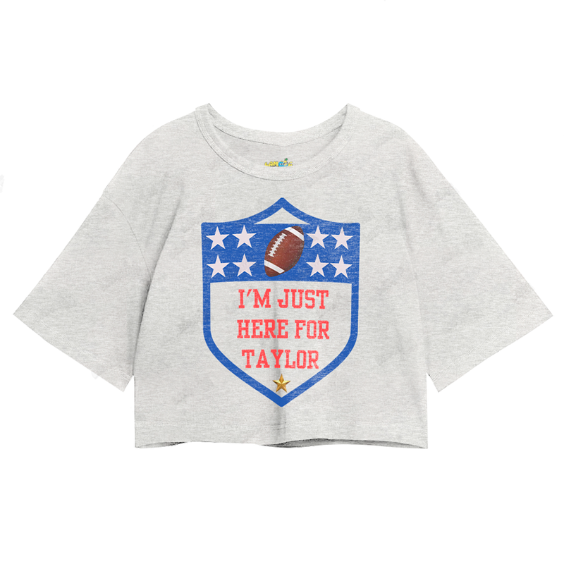 Cropped Oversized Taylor Swift I´m Just Here For Taylor