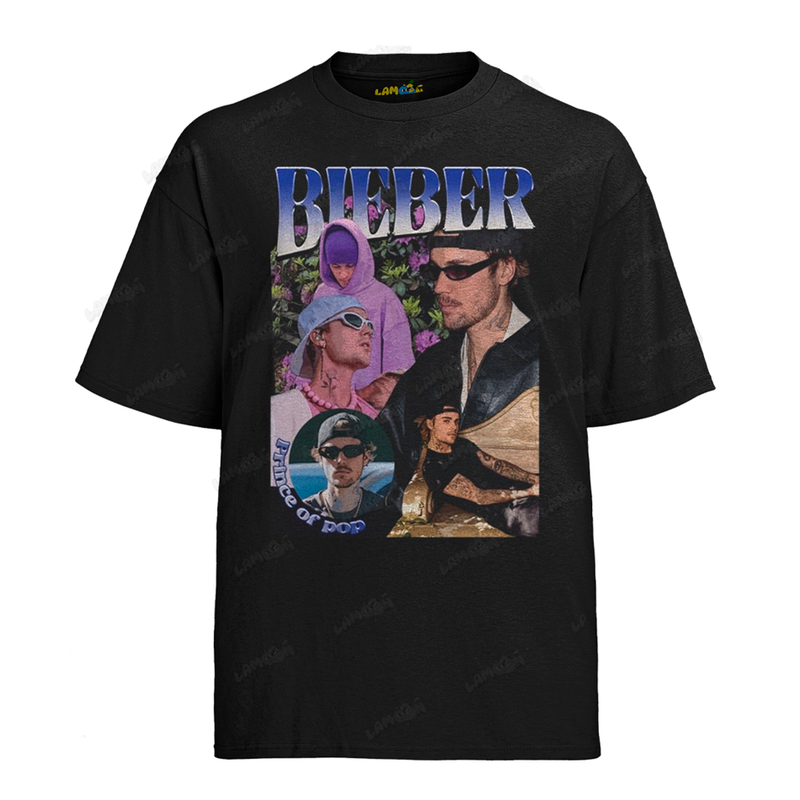 Camiseta Algodão Justin Bieber Prince Of Pop