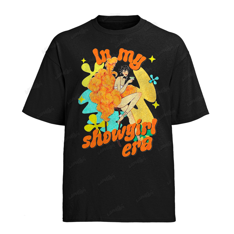 Camiseta Algodão Taylor Swift Showgirl Era