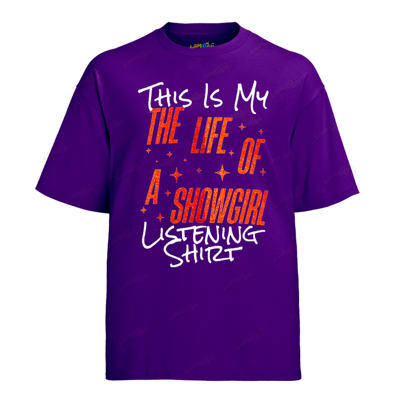 Camiseta Algodão Taylor Swift The Life of a Showgirl 1