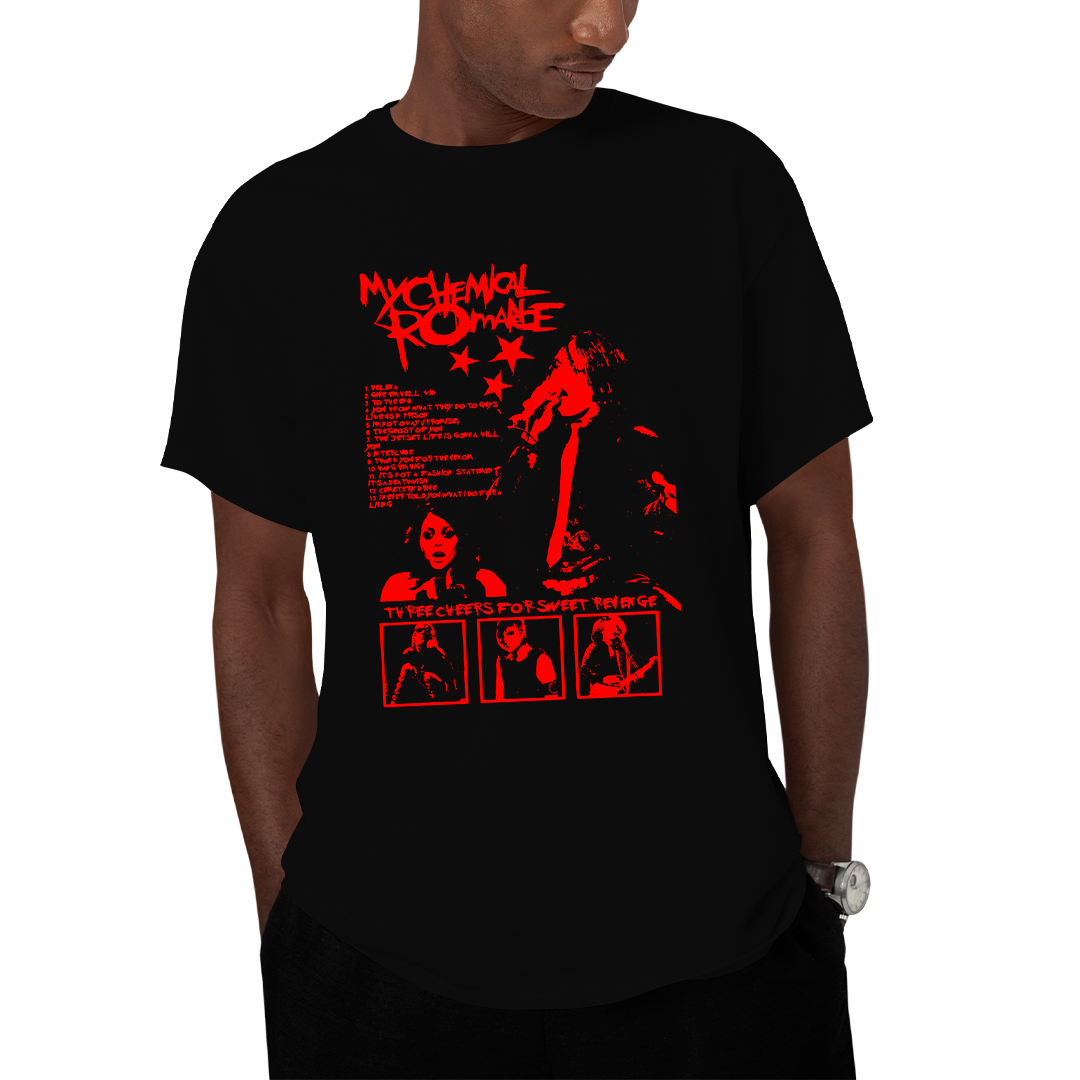 Camiseta My Chemical Romance Three Cheers For Sweer Revenge