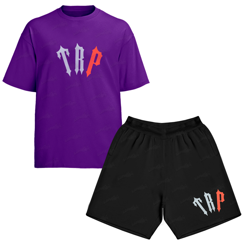 Kit Camiseta e Bermuda Moletom TRP