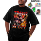 Camiseta Plus Size Algodão Travis Scott Red
