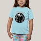 Camiseta Infantil Algodão Unissex T shirt Wandinha Wednesday Black White