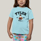 Camiseta Infantil Algodão Unissex T shirt Wandinha Tyler Est 2022