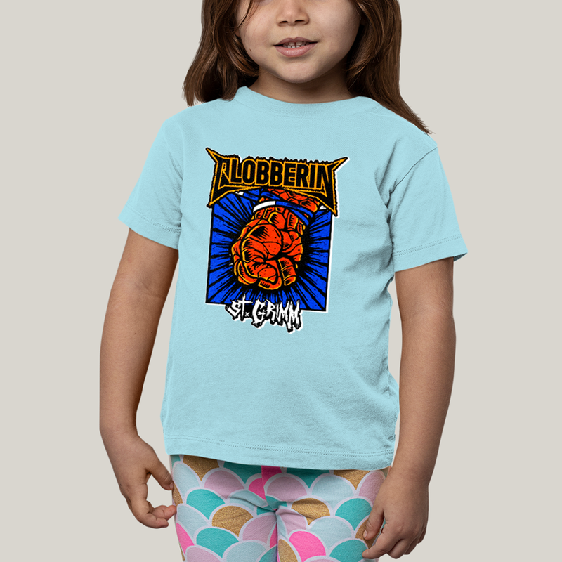 Camiseta Infantil Algodão Unissex T shirt Quarteto Fantástico Punho de Coisa