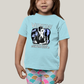 Camiseta Infantil Algodão Unissex T shirt Wandinha Wednesday Eu Não Sou Estranho, Todo Mundo é