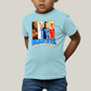 Camiseta Infantil Algodão Unissex T shirt Quarteto Fantástico Marvel Retrô