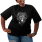Camiseta Plus Size Avenged Seven Fold Caveira Planetas