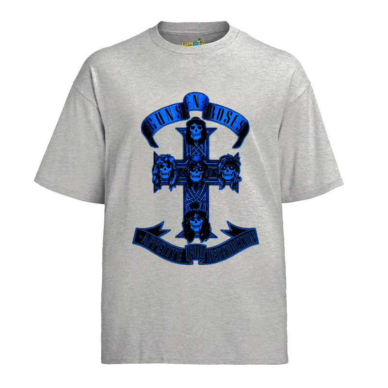 Camiseta Algodão Roses Banda Appetite For Destruction