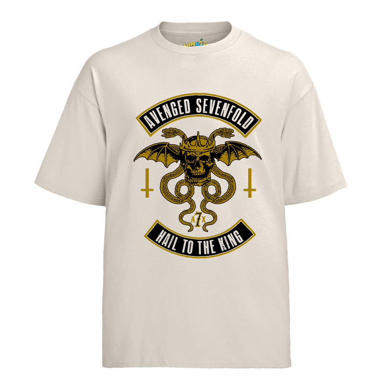 Camiseta Algodão Avenged Seven Fold Hail To The King