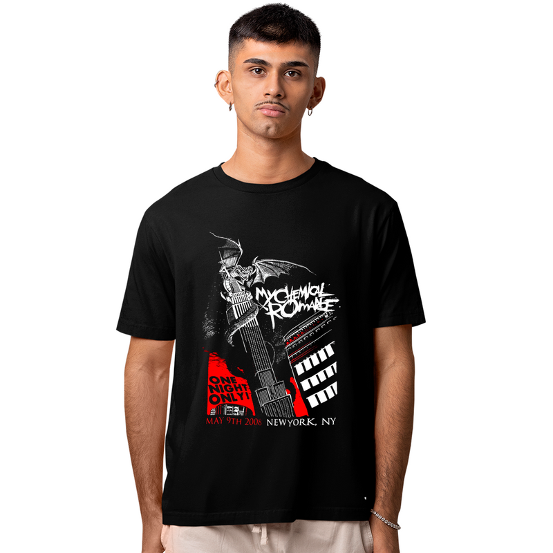 Camiseta Algodão My Chemical Romance One Night Only