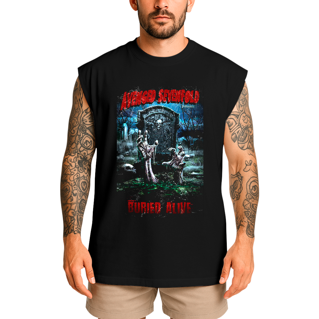 Regata Oversized Avenged Seven Fold Buried Alive