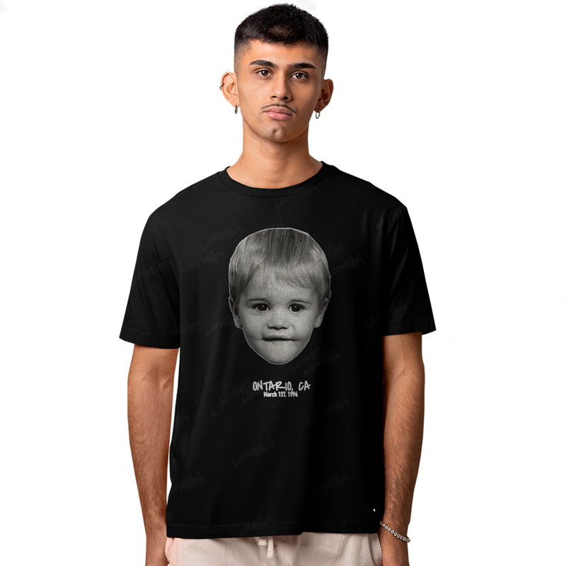 Camiseta Algodão Justin Bieber Ontario