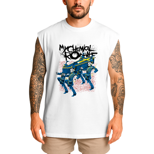 Regata Oversized My Chemical Romance Caveiras