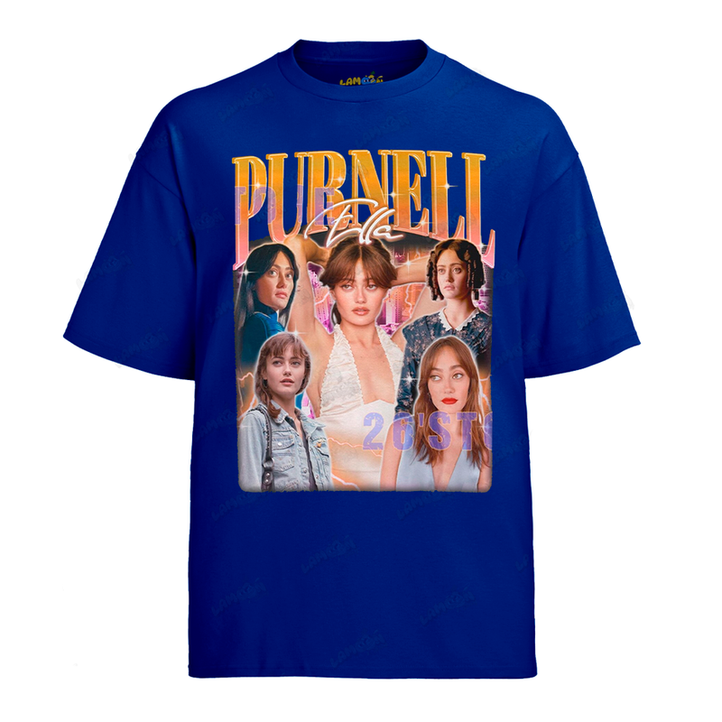 Camiseta Algodão Ella Purnell Atriz 4