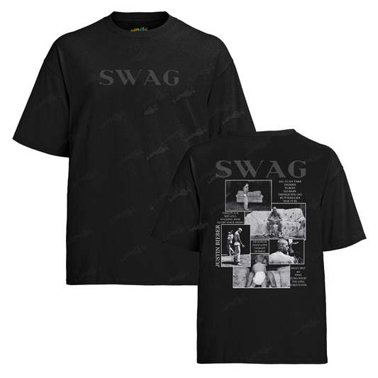 Camiseta Algodão Justin Bieber Swag Album FC